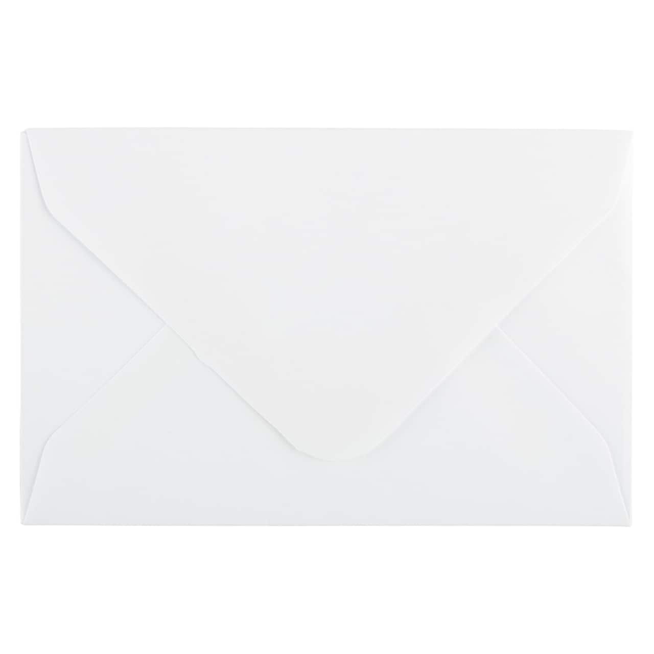JAM Paper 2.75" x 3.75" White Mini Commercial Envelopes
